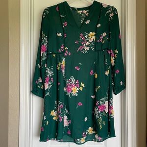 Old Navy Green Floral dress